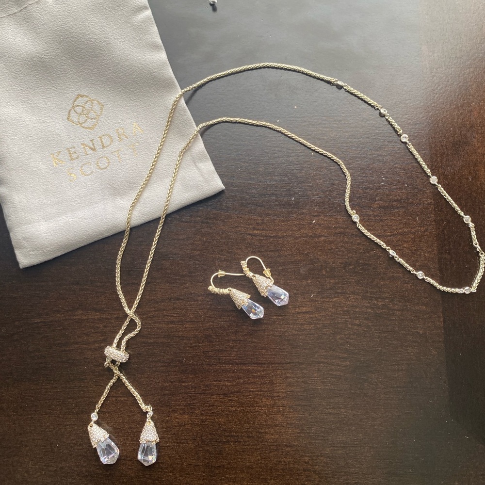 Kendra Scott Gold and Silver Jewelry Set
